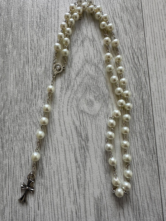 22nd Chrome Hearts Rosary Necklace